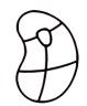 Organicstone - Stoneislands - Bean Midi - outline drawing