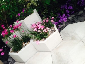 Organicstone - RHS Chelsea 2014 Honeycomb Pathway & Beehive Pic3