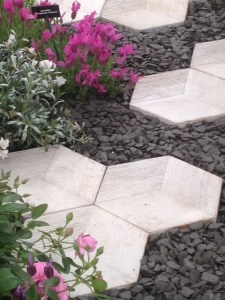 Organicstone - RHS Chelsea 2014 Honeycomb Pathway & Beehive Pic5